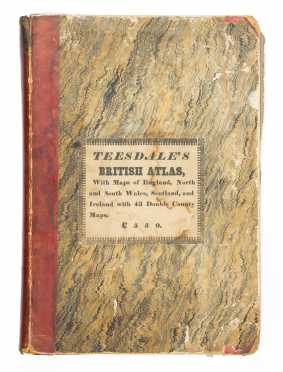 TEESDALE, HENRY.  New British Atlas