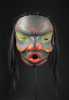 NW Coast Native American Decorated Mask