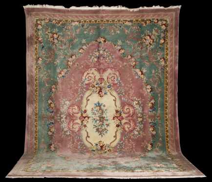Chinese Made French Style Roomsize Oriental Rug