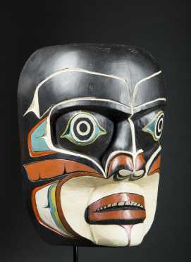 Northwest Coast Gallery Mask    "Oscar  Matilai"