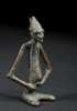 A fine and rare Djenne bronze figurine