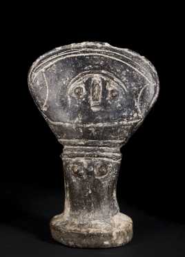 An  Ashanti Ceramic memorial head