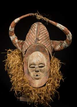 A fine Yaka Nkanu Kisokolo Mask