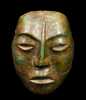 A Superb Mayan Jadeite maskette