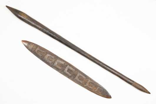 Two Aboriginal Implements