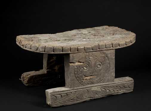 A Middle Sepik stool