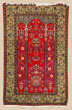 Kashan Scatter Size Oriental Rug