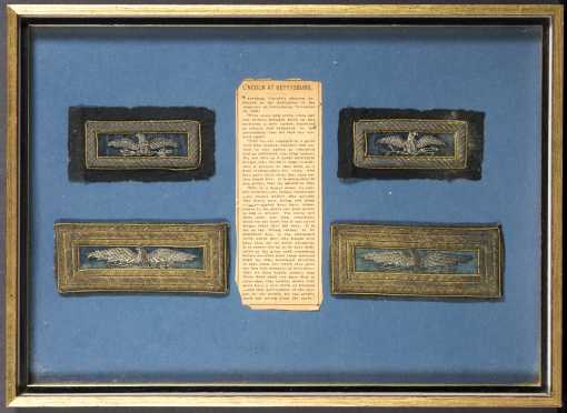 Two Pair of Union Civil War Shoulder Boards