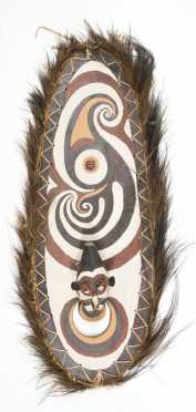 A Gogodala canoe ornament, Aramia River area; Papua New Guinea