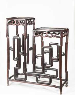 Japanese Two Tier Stand 19th/20thC