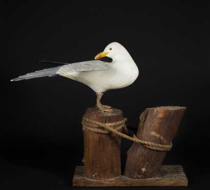 Seagull Carving 20thC
