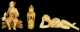 Lot of Three Ivory Oriental Figures