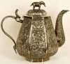 Indian Export Silver Teapot