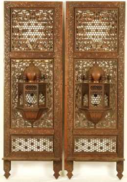 Pair of Middle Eastern Wall Panels