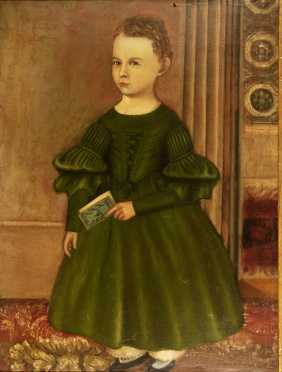 Edwin A. Conant oil on canvas portrait