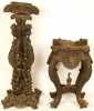 Two Intricately Carved Stands