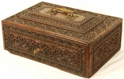 Indian Export Valuables Box