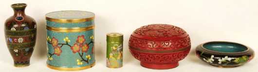 Five Chinese Objects: