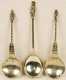 Lot of Three Silver Apostle's Spoons
