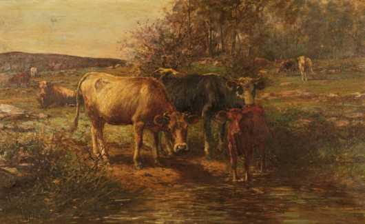 William Preston Phelps,  oil on canvas