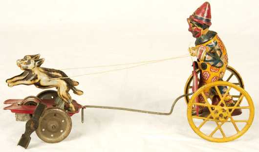  "Paya" Spanish  Clown Racer With Dog Toy