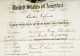 1891 Passport Visa--US Citizen in Palestine