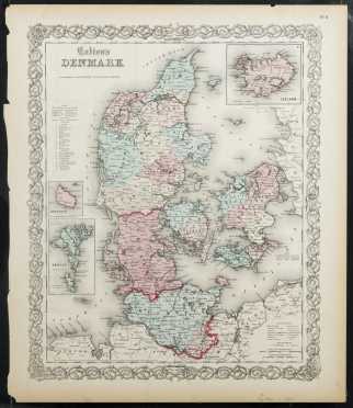 Colton's Denmark, 1855/1856