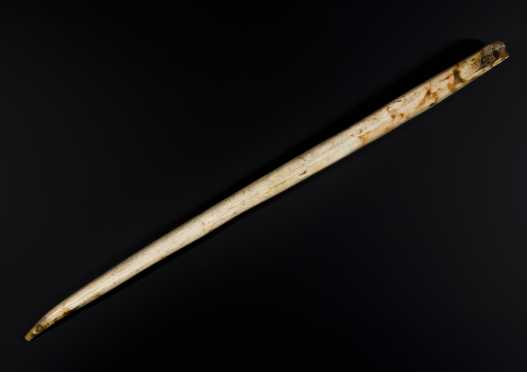 Inuit Carved Walrus Ivory Ice Pick