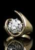 Diamond Solitaire 3.53ct. and 14kt. Gold