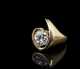 Diamond Solitaire 3.53ct. and 14kt. Gold