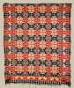 Isaac Brubaker 1836 Eagle Decorated Jacquard Coverlet