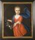 18thC Portrait Painting of a Child
