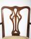 English Chippendale Mahogany Armchair