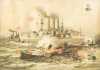 Destruction of Admirals Cervera's Fleet at Santiago De Cuba on July 3rd, 1898