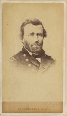 Ulysses S Grant Photo Cabinet Card