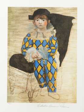 Pablo Picasso (1881-1973), "Paolo as Harlequin"