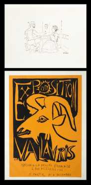 Pablo Picasso. 2 Lithographs