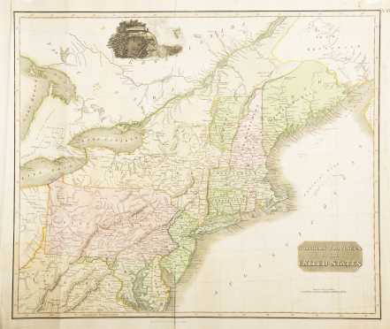 Thomson, John. Northern Provinces of the United States. 1817