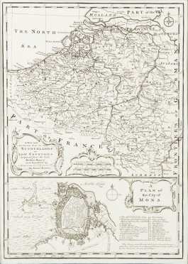 Bowen, Eman. "A New and Accurate map of the Netherlands or Low Countries.." 