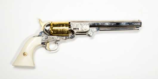 F. Lli Pietta Model 1851 Navy Black Powder Revolver s#481029