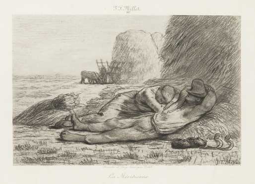 Jean-Francois Millet, French (1814-1875) Heliogravure