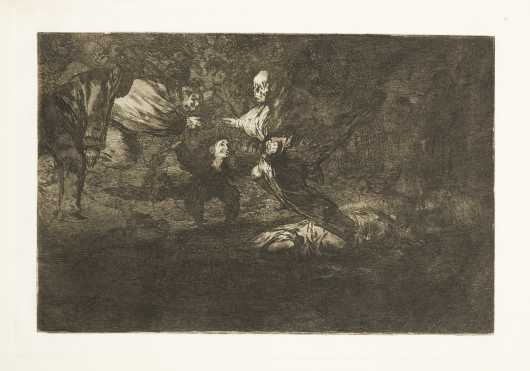 Francisco Hose De Goya, Spain (1746-1828) Aquatint and Etching