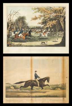 A Currier & Ives and a Hunt Print