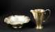 Sterling Silver Shaped Bowl and Water Pitcher