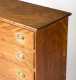 Wavy Birch Four Drawer Chest of Drawers