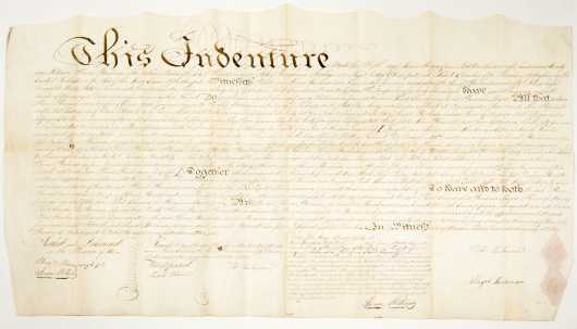 1826 PA/NJ Land Indenture