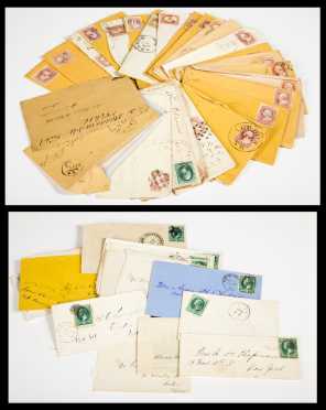 Approximately 500 US Covers from 1870-1880's and 1900-1912