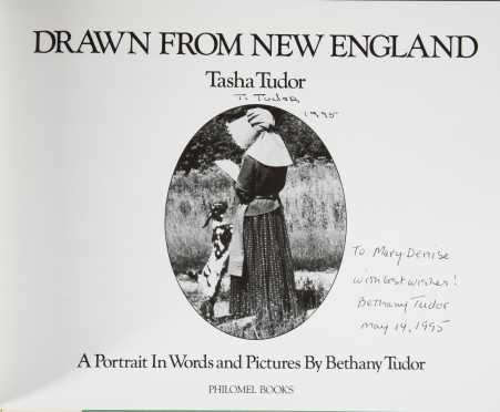 Two Signed Tasha Tudor Books and Two Tudor Illustrated First Editions