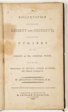 Dissertation on Samuel West, 1797