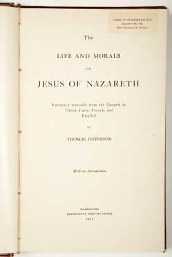 Thomas Jefferson -- Jesus of Nazareth -- 1904
